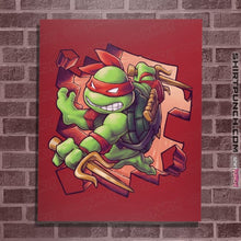 Load image into Gallery viewer, Daily_Deal_Shirts Posters / 4&quot;x6&quot; / Red Toy Raph
