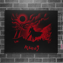 Load image into Gallery viewer, Shirts Posters / 4&quot;x6&quot; / Black Berserk Eclipse
