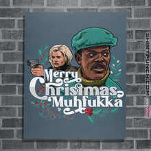 Load image into Gallery viewer, Daily_Deal_Shirts Posters / 4&quot;x6&quot; / Indigo Blue Merry Christmas Muhfukka
