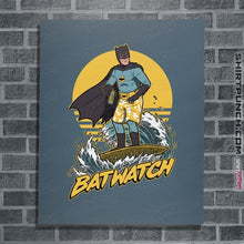 Load image into Gallery viewer, Daily_Deal_Shirts Posters / 4&quot;x6&quot; / Indigo Blue Batwatch

