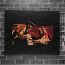 Load image into Gallery viewer, Daily_Deal_Shirts Posters / 4&quot;x6&quot; / Black Tis&#39; But A Scratch
