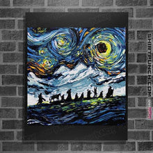 Load image into Gallery viewer, Shirts Posters / 4&quot;x6&quot; / Black Van Gogh Never Met The Fellowship
