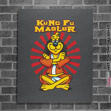 Load image into Gallery viewer, Daily_Deal_Shirts Posters / 4&quot;x6&quot; / Charcoal Kung Fu Master
