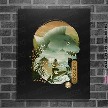 Load image into Gallery viewer, Shirts Posters / 4&quot;x6&quot; / Black Dragonzord Ukiyoe
