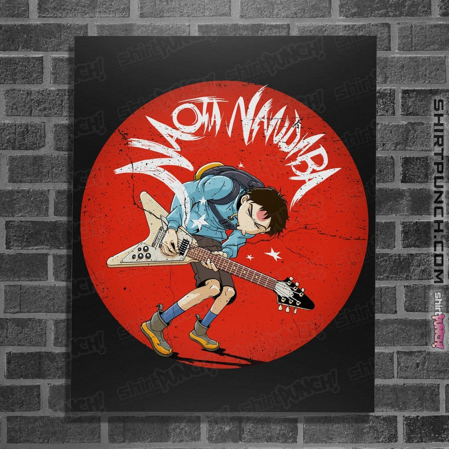 Shirts Posters / 4"x6" / Black Naoto Nandaba