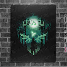 Load image into Gallery viewer, Secret_Shirts Posters / 4&quot;x6&quot; / Black The Hero Crest
