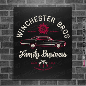Shirts Posters / 4"x6" / Black Family Business