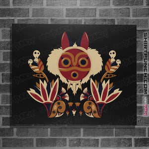 Shirts Posters / 4"x6" / Black Mononoke Deco