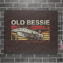 Load image into Gallery viewer, Shirts Posters / 4&quot;x6&quot; / Dark Chocolate Retro Old Bessie
