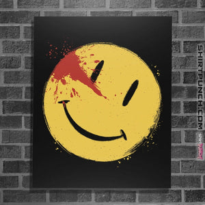 Shirts Posters / 4"x6" / Black Bloody Smile