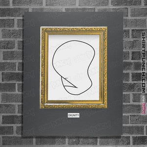Secret_Shirts Posters / 4"x6" / Charcoal Dignity