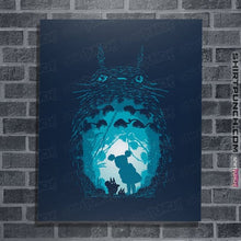 Load image into Gallery viewer, Shirts Posters / 4&quot;x6&quot; / Navy Forest Spirits
