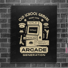 Load image into Gallery viewer, Shirts Posters / 4&quot;x6&quot; / Black Arcade Gamers
