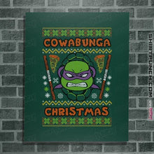 Load image into Gallery viewer, Shirts Posters / 4&quot;x6&quot; / Forest Donatello Christmas
