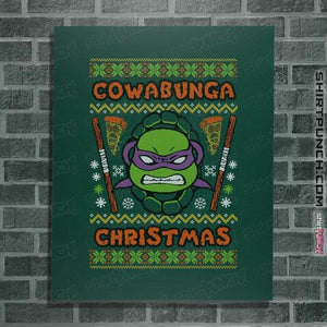 Shirts Posters / 4"x6" / Forest Donatello Christmas