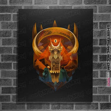 Load image into Gallery viewer, Daily_Deal_Shirts Posters / 4&quot;x6&quot; / Black Art Deco Dark Fortress

