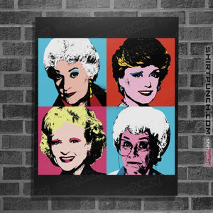 Shirts Posters / 4"x6" / Black Warhol Girls