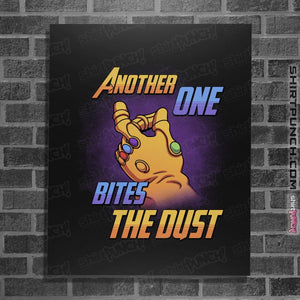 Shirts Posters / 4"x6" / Black Another One Bites The Dust