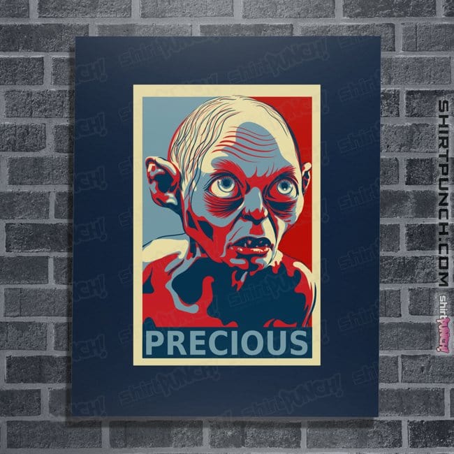 Shirts Posters / 4"x6" / Navy Precious