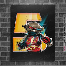 Load image into Gallery viewer, Secret_Shirts Posters / 4&quot;x6&quot; / Black Aiy Yi Yi Yi Yi
