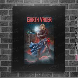 Secret_Shirts Posters / 4"x6" / Black Garth Vader Secret Sale