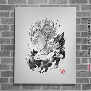 Shirts Posters / 4"x6" / White The Prince Of Saiyans