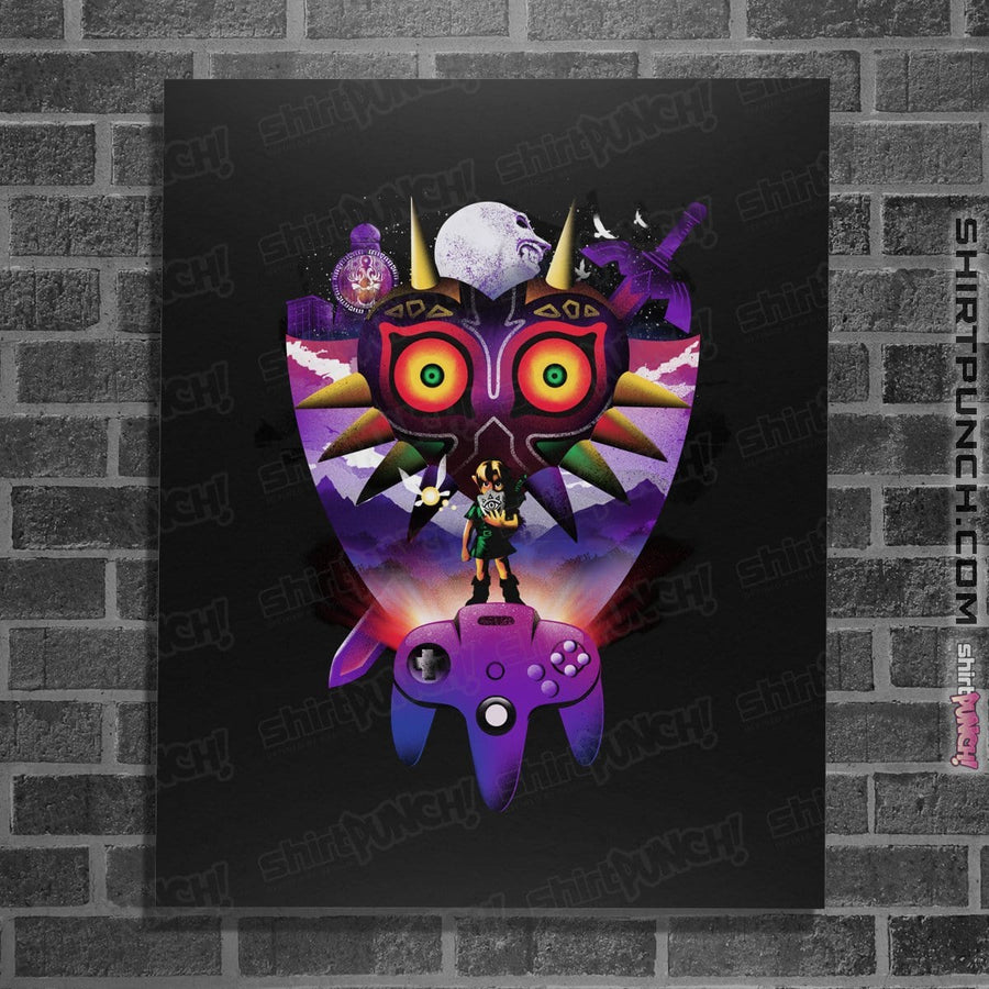 Shirts Posters / 4"x6" / Black The Hero Adventure