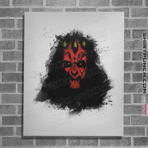 Shirts Posters / 4"x6" / White Sith Splatter