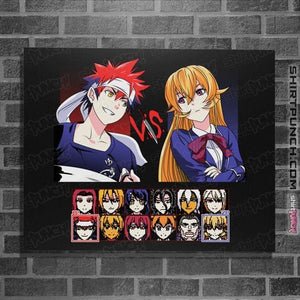 Shirts Posters / 4"x6" / Black Foodwars