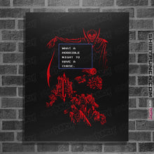 Load image into Gallery viewer, Shirts Posters / 4&quot;x6&quot; / Black Horrible Night
