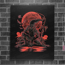Load image into Gallery viewer, Daily_Deal_Shirts Posters / 4&quot;x6&quot; / Black Blood Moon Rises
