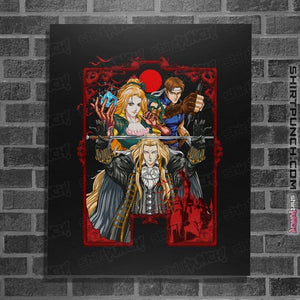 Daily_Deal_Shirts Posters / 4"x6" / Black Enter The Vampire