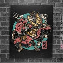 Load image into Gallery viewer, Daily_Deal_Shirts Posters / 4&quot;x6&quot; / Black Fighting Spirit
