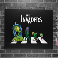 Load image into Gallery viewer, Shirts Posters / 4&quot;x6&quot; / Black The Invaders
