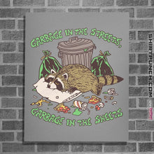 Load image into Gallery viewer, Daily_Deal_Shirts Posters / 4&quot;x6&quot; / Sports Grey Garbage In The Streets
