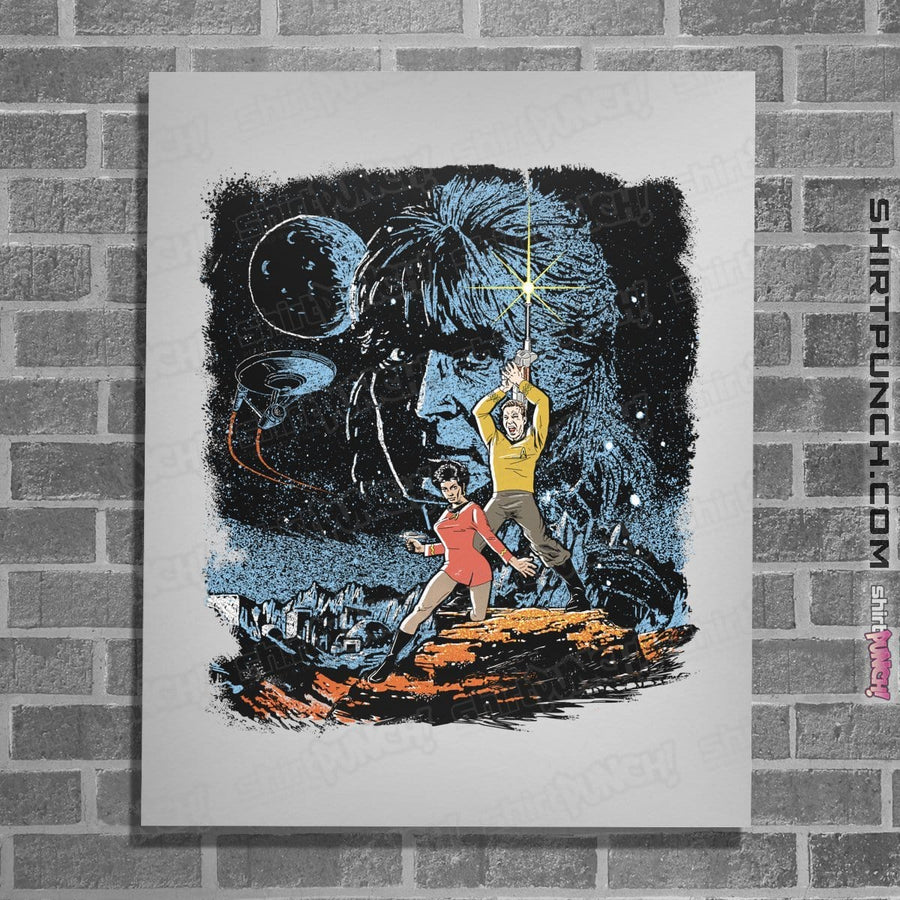 Shirts Posters / 4"x6" / White FTT Star Trek Wars