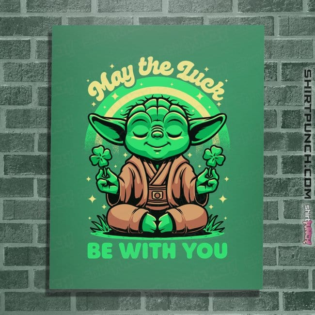 Secret_Shirts Posters / 4"x6" / Irish Green Luck Be With You