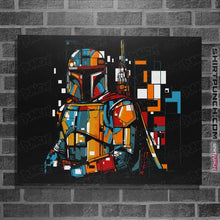 Load image into Gallery viewer, Daily_Deal_Shirts Posters / 4&quot;x6&quot; / Black The Mondrianlorian
