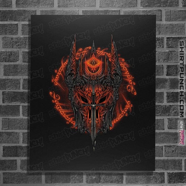 Daily_Deal_Shirts Posters / 4"x6" / Black The Forging Of Power