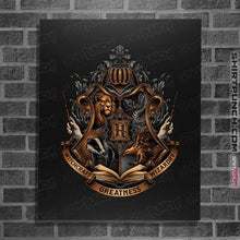 Load image into Gallery viewer, Daily_Deal_Shirts Posters / 4&quot;x6&quot; / Black Home Of Magic And Greatness
