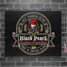 Load image into Gallery viewer, Daily_Deal_Shirts Posters / 4&quot;x6&quot; / Black Black Pearl Rum
