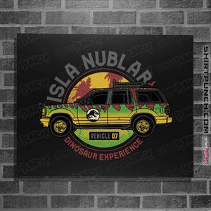 Daily_Deal_Shirts Posters / 4"x6" / Black Isla Nublar Experience