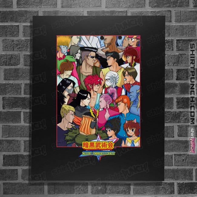 Secret_Shirts Posters / 4"x6" / Black Clash of Demon World