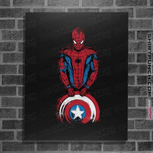 Load image into Gallery viewer, Shirts Posters / 4&quot;x6&quot; / Black The Spider Is Coming
