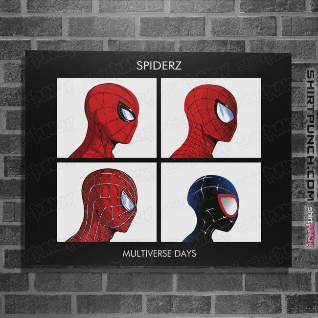 Shirts Posters / 4"x6" / Black Spiderz