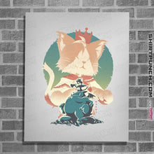 Load image into Gallery viewer, Daily_Deal_Shirts Posters / 4&quot;x6&quot; / White Shinra Spy Moggy
