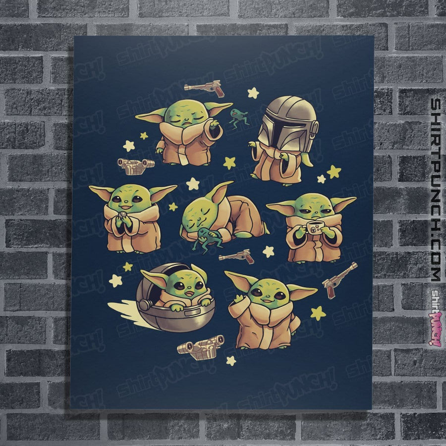 Shirts Posters / 4"x6" / Navy Child Adventures