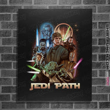 Load image into Gallery viewer, Shirts Posters / 4&quot;x6&quot; / Black Jedi Path
