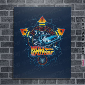 Daily_Deal_Shirts Posters / 4"x6" / Navy Flash Back