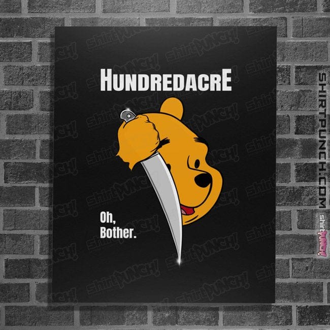 Shirts Posters / 4"x6" / Black Hundredacre